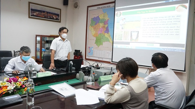 Trình bày thuyết minh đề tài của đơn vị Trường Đại học Quy Nhơn.
