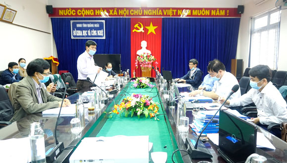 Nghiệm thu dự án “Xây dựng và quản lý chỉ dẫn địa lý “Trà Bồng” cho sản phẩm quế của tỉnh Quảng Ngãi”.