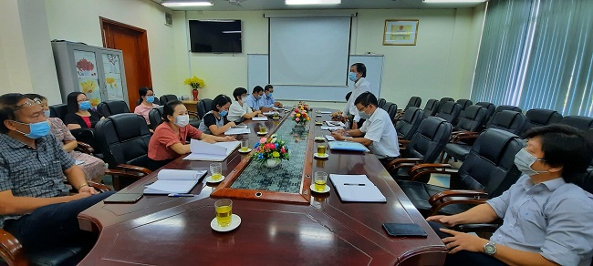 Sở Khoa học và Công nghệ tỉnh Quảng Ngãi làm việc với Trường Đại học Phạm Văn Đồng.