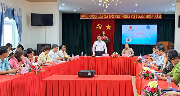 Hội thảo “Nâng tầm thương hiệu quế Trà Bồng”.