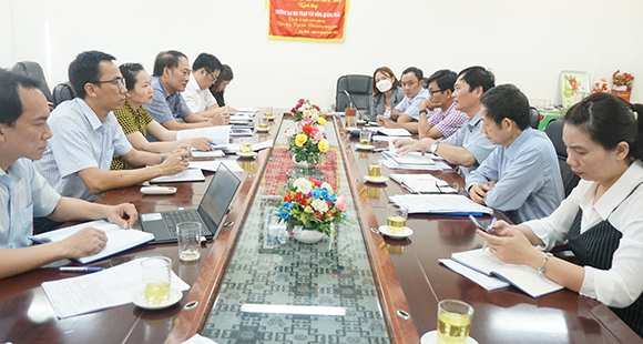 Sở Khoa học và Công nghệ làm việc với trường Đại học Phạm Văn Đồng