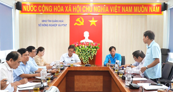 Sở Khoa học và Công nghệ làm việc với Sở Nông nghiệp và Phát triển nông thôn tỉnh Quảng Ngãi