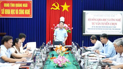 Sở Khoa học và Công nghệ tổ chức họp Hội đồng tư vấn tuyển chọn nhiệm vụ khoa học và công nghệ cấp tỉnh về sản xuất bột Matcha tại xã Kon Plông