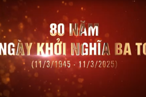 Các hoạt động Kỷ niệm 80 năm Ngày Khởi nghĩa Ba Tơ và 50 năm Ngày Giải phóng tỉnh Quảng Ngãi