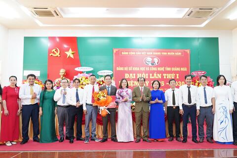 Đại hội Đảng bộ Sở Khoa học và Công nghệ tỉnh Quảng Ngãi lần thứ 1, nhiệm kỳ 2025-2030