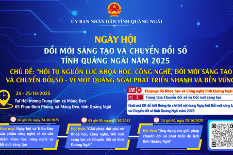 [Trailer] Ngày hội Đổi mới sáng tạo và Chuyển đổi số tỉnh Quảng Ngãi năm 2025