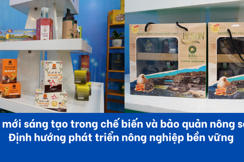 Đổi mới sáng tạo trong chế biến và bảo quản nông sản:  Định hướng phát triển nông nghiệp bền vững
