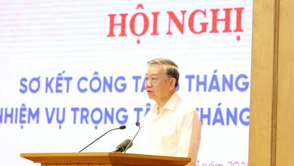 Tổng Bí thư Tô Lâm: Không có chuyển đổi số, mô hình hành chính hai cấp sẽ không thể vận hành hiệu quả