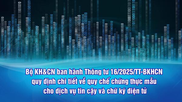 Trang chủ Thông tư số 16/2025/TT-BKHCN của Bộ Khoa học và Công nghệ: Quy định quy chế chứng thực mẫu
