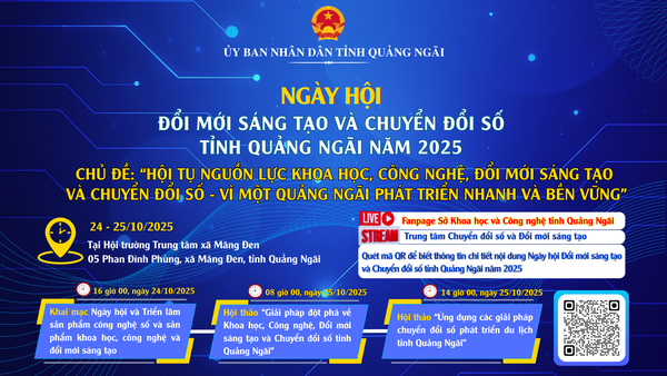 [Trailer] Ngày hội Đổi mới sáng tạo và Chuyển đổi số tỉnh Quảng Ngãi năm 2025