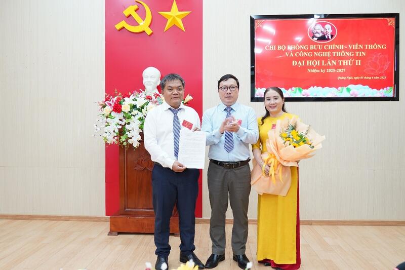 Đại hội các Chi bộ trực thuộc Đảng bộ Sở Khoa học và Công nghệ tỉnh Quảng Ngãi, nhiệm kỳ 2025 – 2027