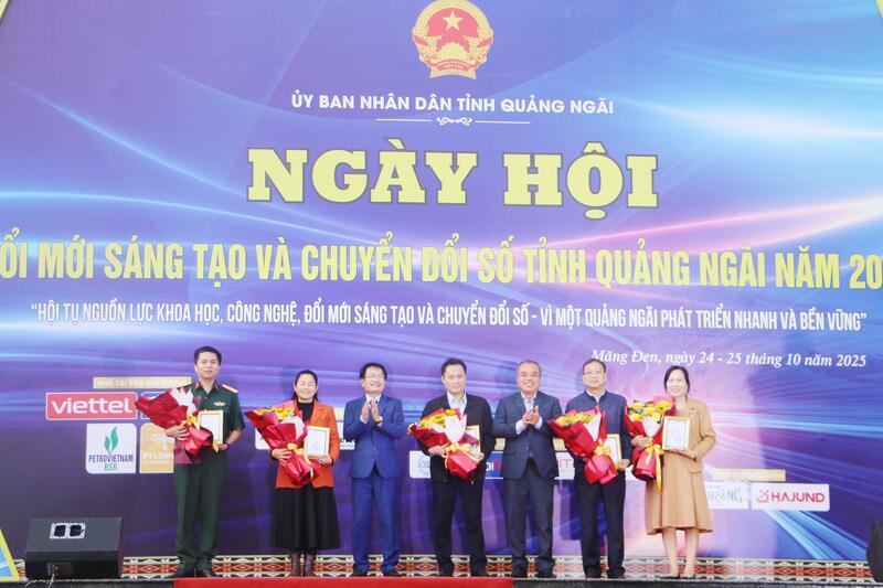 Ngày hội Đổi mới sáng tạo và Chuyển đổi số tỉnh Quảng Ngãi năm 2025