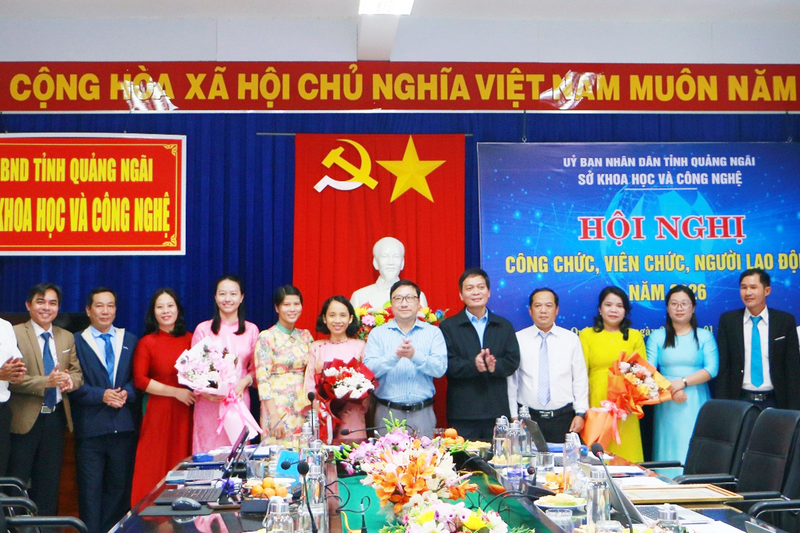 Hội nghị công chức, viên chức, người lao động Sở Khoa học và Công nghệ năm 2026