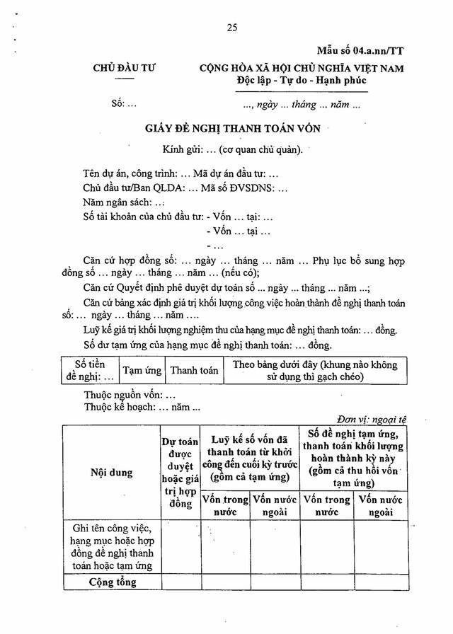 Nghị định số 254/2025/NĐ-CP quy định về quản lý, thanh toán, quyết toán dự án sử dụng vốn đầu tư công- Ảnh 92. Nghị định số 254/2025/NĐ-CP quy định về quản lý, thanh toán, quyết toán dự án sử dụng vốn đầu tư công- Ảnh 92.