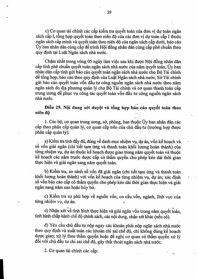 Nghị định số 254/2025/NĐ-CP quy định về quản lý, thanh toán, quyết toán dự án sử dụng vốn đầu tư công- Ảnh 39. Nghị định số 254/2025/NĐ-CP quy định về quản lý, thanh toán, quyết toán dự án sử dụng vốn đầu tư công- Ảnh 39.