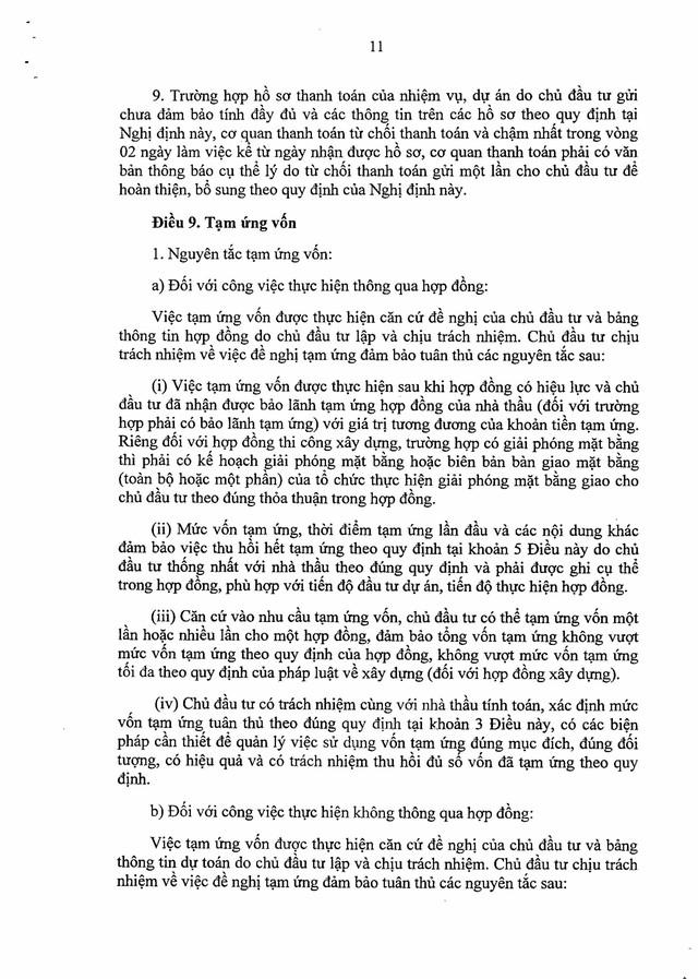 Nghị định số 254/2025/NĐ-CP quy định về quản lý, thanh toán, quyết toán dự án sử dụng vốn đầu tư công- Ảnh 11. Nghị định số 254/2025/NĐ-CP quy định về quản lý, thanh toán, quyết toán dự án sử dụng vốn đầu tư công- Ảnh 11.