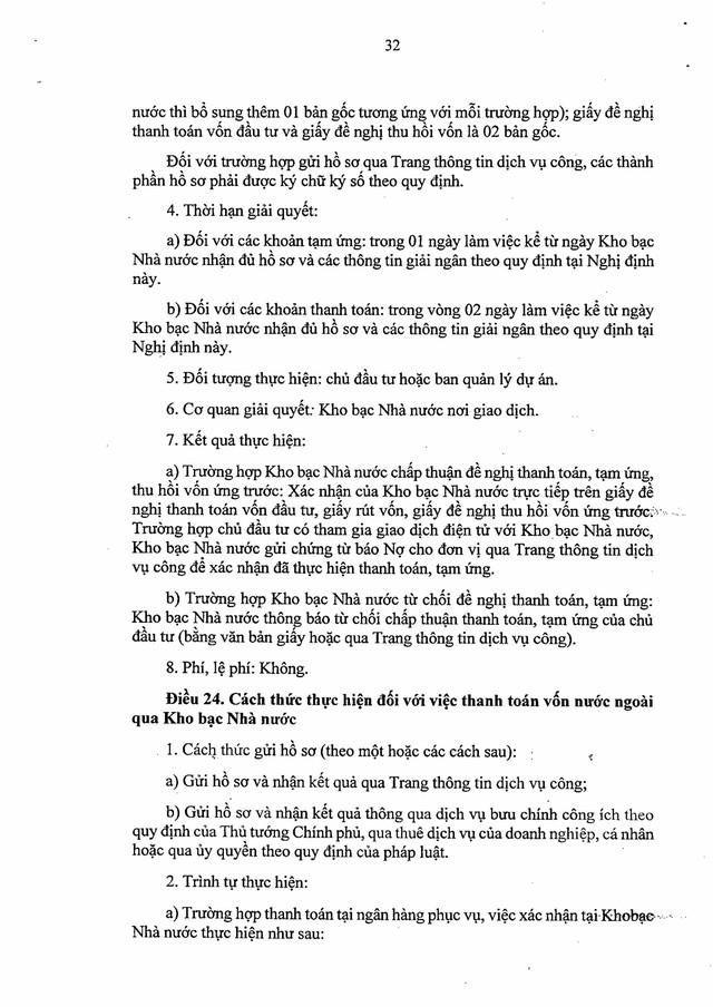 Nghị định số 254/2025/NĐ-CP quy định về quản lý, thanh toán, quyết toán dự án sử dụng vốn đầu tư công- Ảnh 32. Nghị định số 254/2025/NĐ-CP quy định về quản lý, thanh toán, quyết toán dự án sử dụng vốn đầu tư công- Ảnh 32.