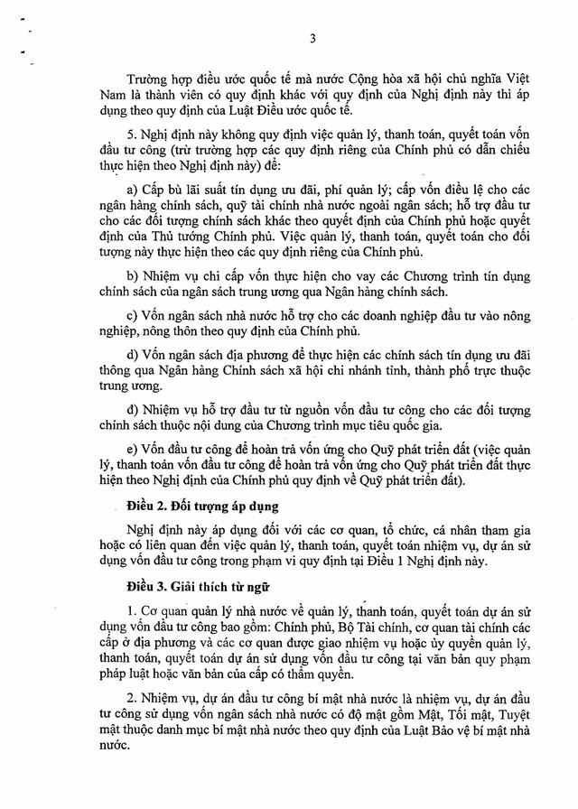 Nghị định số 254/2025/NĐ-CP quy định về quản lý, thanh toán, quyết toán dự án sử dụng vốn đầu tư công- Ảnh 3. Nghị định số 254/2025/NĐ-CP quy định về quản lý, thanh toán, quyết toán dự án sử dụng vốn đầu tư công- Ảnh 3.