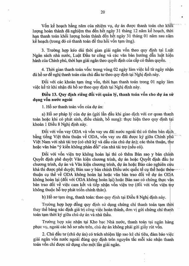 Nghị định số 254/2025/NĐ-CP quy định về quản lý, thanh toán, quyết toán dự án sử dụng vốn đầu tư công- Ảnh 20. Nghị định số 254/2025/NĐ-CP quy định về quản lý, thanh toán, quyết toán dự án sử dụng vốn đầu tư công- Ảnh 20.