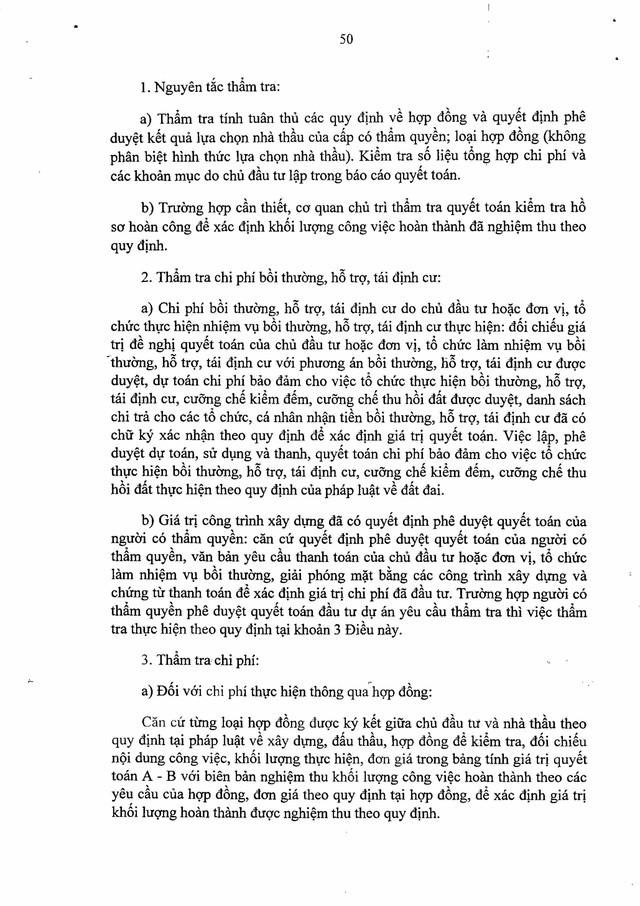 Nghị định số 254/2025/NĐ-CP quy định về quản lý, thanh toán, quyết toán dự án sử dụng vốn đầu tư công- Ảnh 50. Nghị định số 254/2025/NĐ-CP quy định về quản lý, thanh toán, quyết toán dự án sử dụng vốn đầu tư công- Ảnh 50.