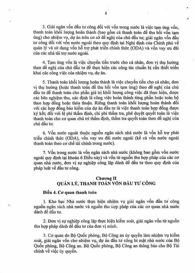 Nghị định số 254/2025/NĐ-CP quy định về quản lý, thanh toán, quyết toán dự án sử dụng vốn đầu tư công- Ảnh 4. Nghị định số 254/2025/NĐ-CP quy định về quản lý, thanh toán, quyết toán dự án sử dụng vốn đầu tư công- Ảnh 4.