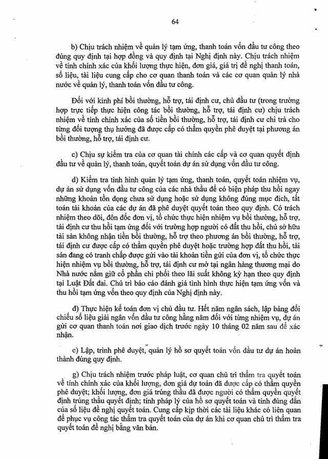 Nghị định số 254/2025/NĐ-CP quy định về quản lý, thanh toán, quyết toán dự án sử dụng vốn đầu tư công- Ảnh 64. Nghị định số 254/2025/NĐ-CP quy định về quản lý, thanh toán, quyết toán dự án sử dụng vốn đầu tư công- Ảnh 64.