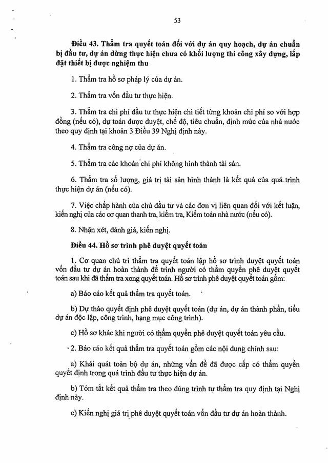 Nghị định số 254/2025/NĐ-CP quy định về quản lý, thanh toán, quyết toán dự án sử dụng vốn đầu tư công- Ảnh 53. Nghị định số 254/2025/NĐ-CP quy định về quản lý, thanh toán, quyết toán dự án sử dụng vốn đầu tư công- Ảnh 53.