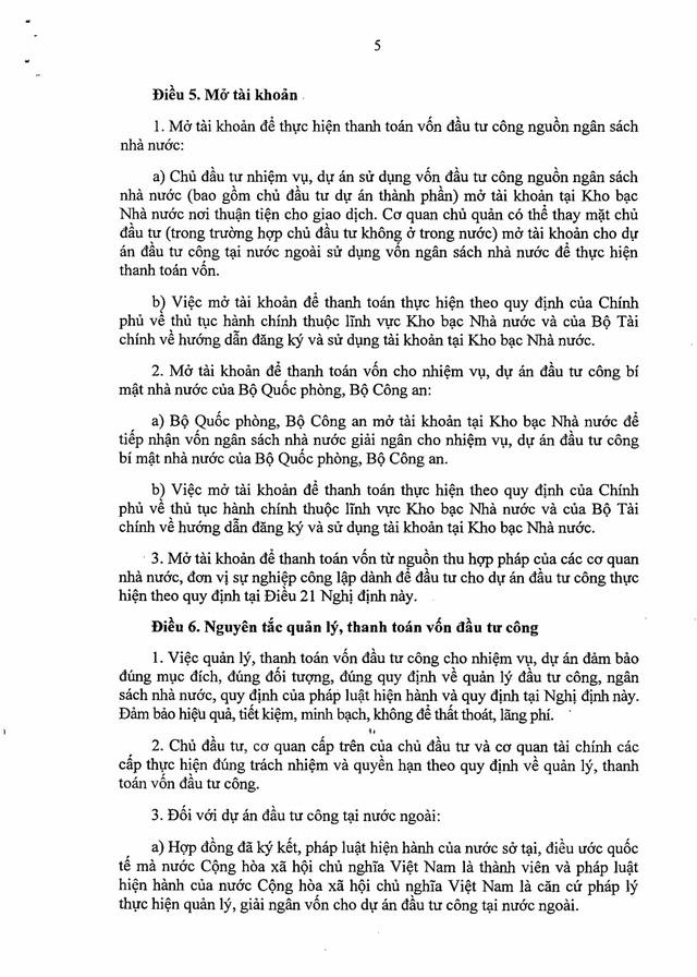Nghị định số 254/2025/NĐ-CP quy định về quản lý, thanh toán, quyết toán dự án sử dụng vốn đầu tư công- Ảnh 5. Nghị định số 254/2025/NĐ-CP quy định về quản lý, thanh toán, quyết toán dự án sử dụng vốn đầu tư công- Ảnh 5.