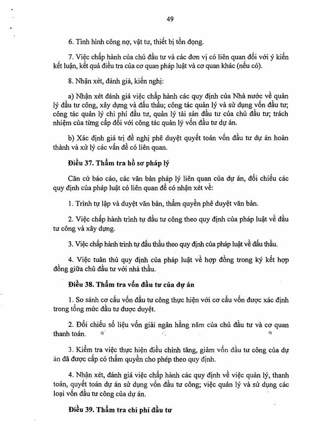 Nghị định số 254/2025/NĐ-CP quy định về quản lý, thanh toán, quyết toán dự án sử dụng vốn đầu tư công- Ảnh 49. Nghị định số 254/2025/NĐ-CP quy định về quản lý, thanh toán, quyết toán dự án sử dụng vốn đầu tư công- Ảnh 49.