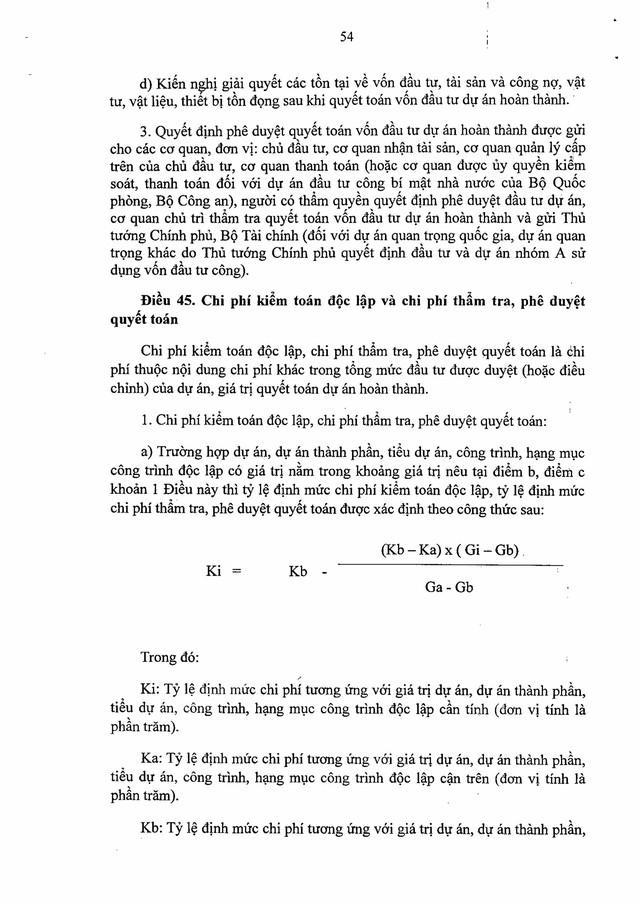 Nghị định số 254/2025/NĐ-CP quy định về quản lý, thanh toán, quyết toán dự án sử dụng vốn đầu tư công- Ảnh 54. Nghị định số 254/2025/NĐ-CP quy định về quản lý, thanh toán, quyết toán dự án sử dụng vốn đầu tư công- Ảnh 54.