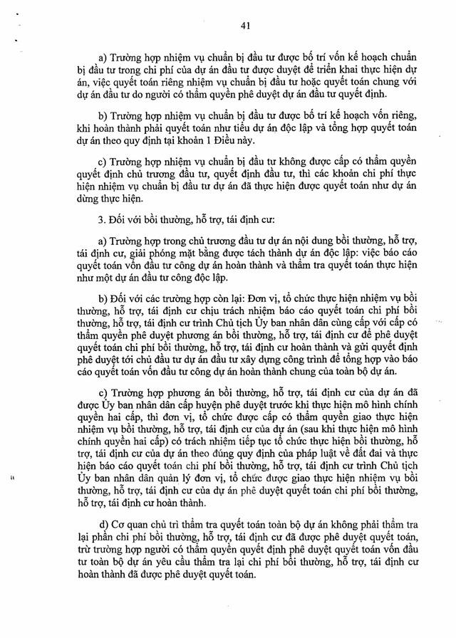 Nghị định số 254/2025/NĐ-CP quy định về quản lý, thanh toán, quyết toán dự án sử dụng vốn đầu tư công- Ảnh 41. Nghị định số 254/2025/NĐ-CP quy định về quản lý, thanh toán, quyết toán dự án sử dụng vốn đầu tư công- Ảnh 41.