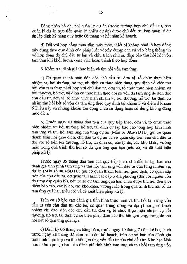 Nghị định số 254/2025/NĐ-CP quy định về quản lý, thanh toán, quyết toán dự án sử dụng vốn đầu tư công- Ảnh 15. Nghị định số 254/2025/NĐ-CP quy định về quản lý, thanh toán, quyết toán dự án sử dụng vốn đầu tư công- Ảnh 15.