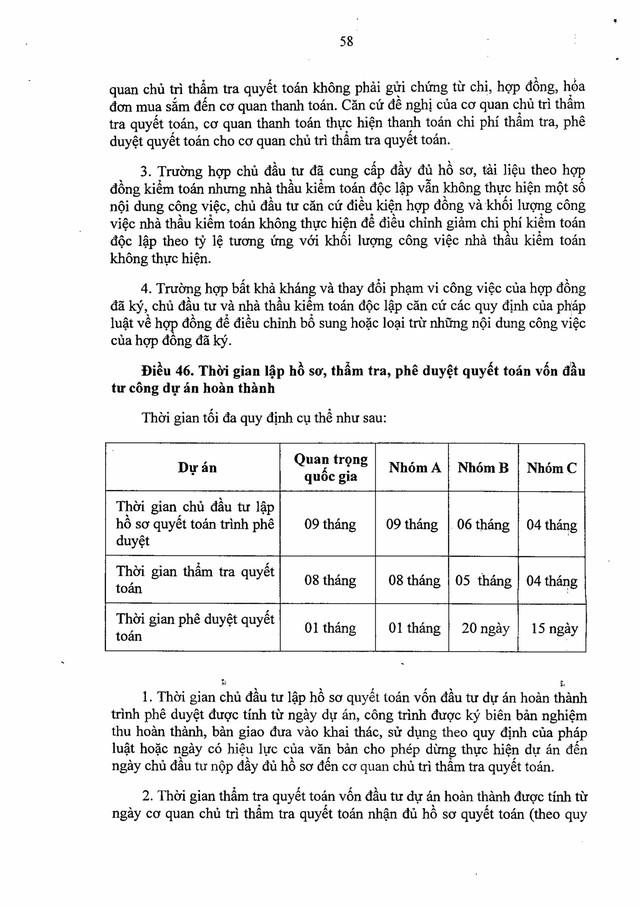 Nghị định số 254/2025/NĐ-CP quy định về quản lý, thanh toán, quyết toán dự án sử dụng vốn đầu tư công- Ảnh 58. Nghị định số 254/2025/NĐ-CP quy định về quản lý, thanh toán, quyết toán dự án sử dụng vốn đầu tư công- Ảnh 58.