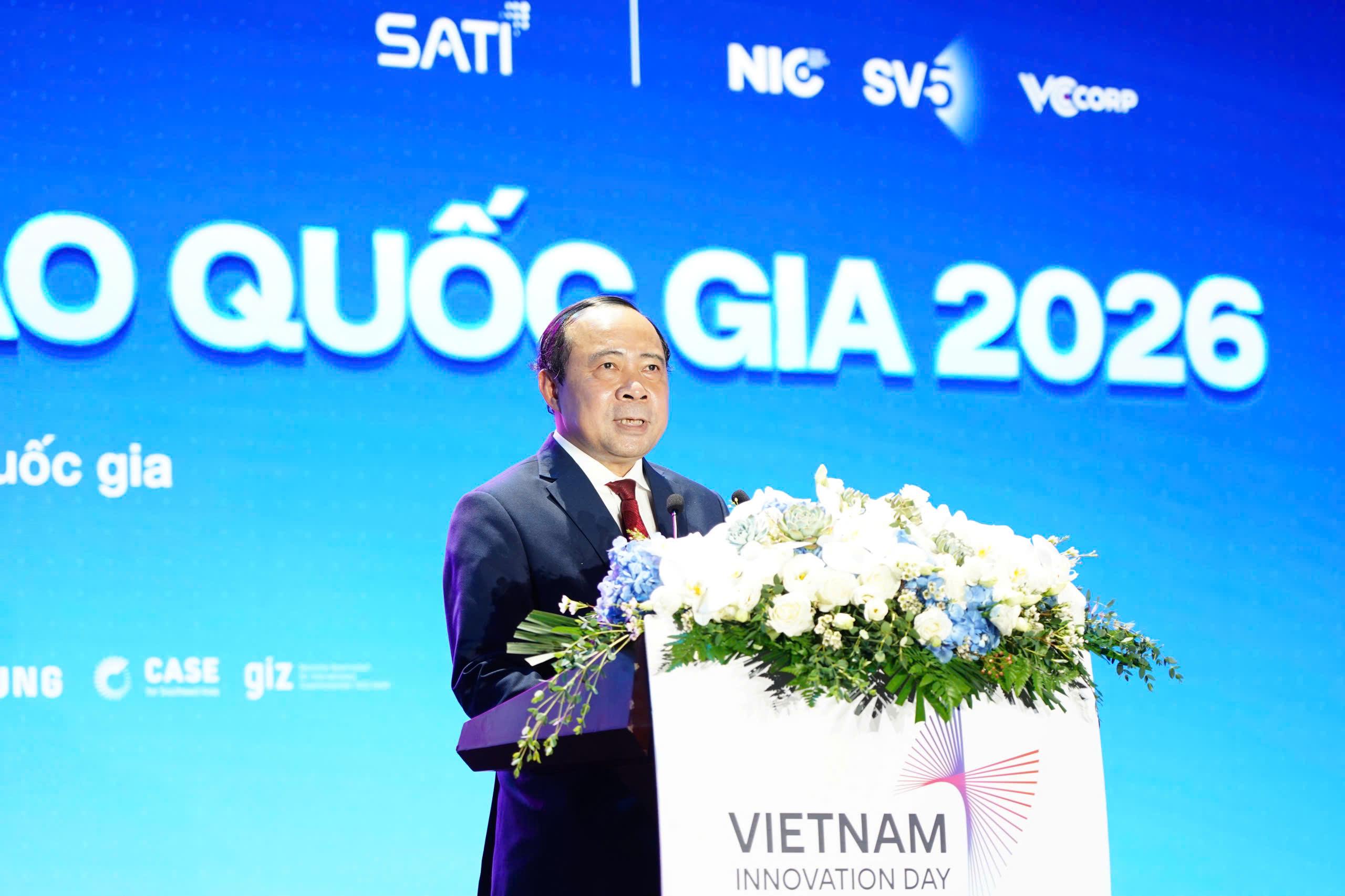 Bộ trưởng Vũ Hải Quân phát biểu tại Ngày hội Đổi mới sáng tạo Quốc gia. Bộ trưởng Vũ Hải Quân phát biểu tại Ngày hội Đổi mới sáng tạo Quốc gia.